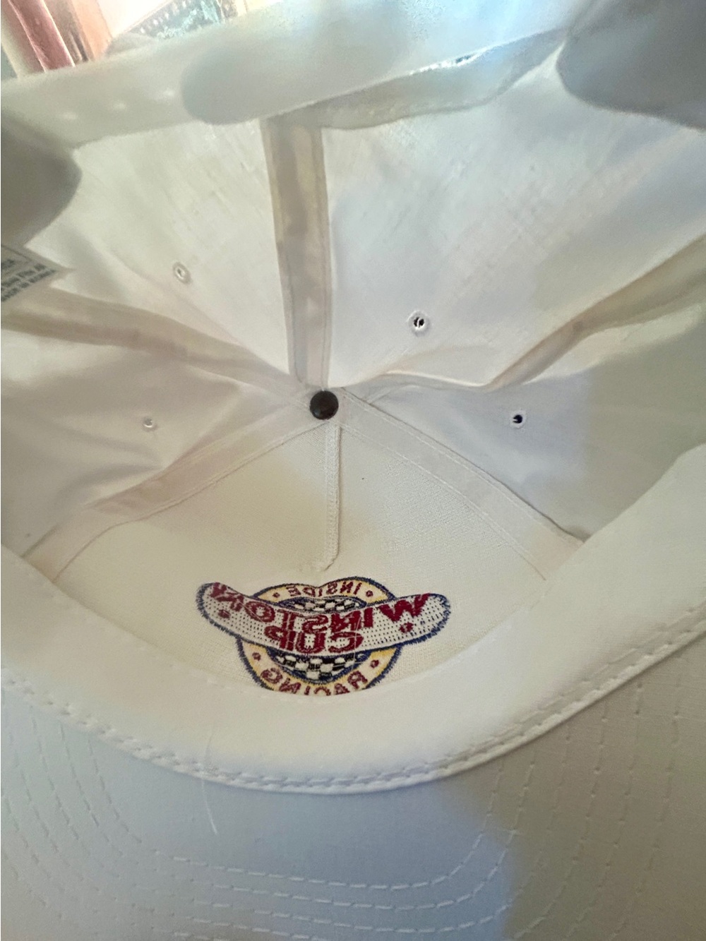 Winston Cup Racing Rope-Trim White Snapback Hat - Picture 6 of 6